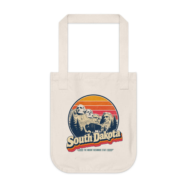 South Dakota Retro Sunset Tote Bag