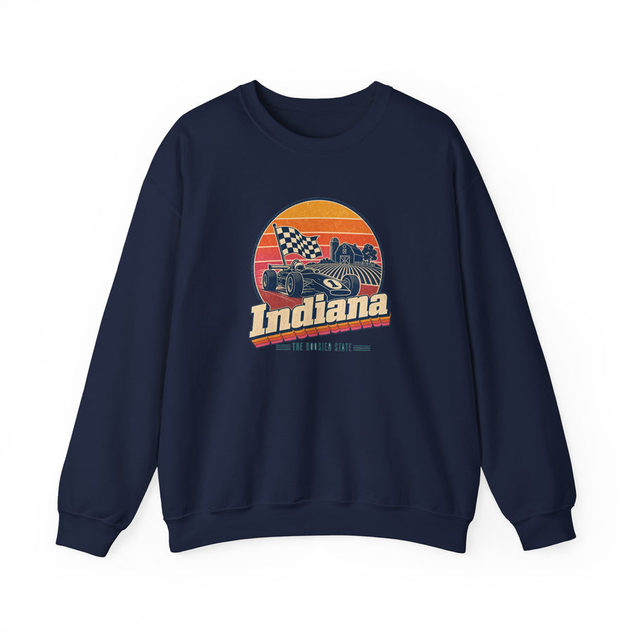 Indiana Retro Sunset Sweatshirt