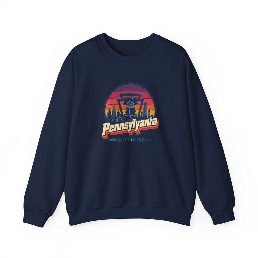 Pennsylvania Retro Sunset Sweatshirt