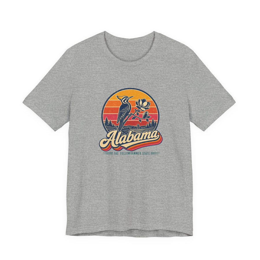 Alabama Retro Sunset Tee