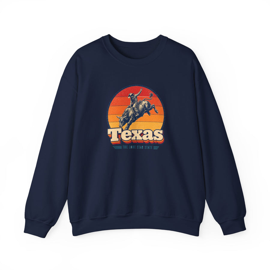 Texas Rodeo Bull Rider Sweatshirt