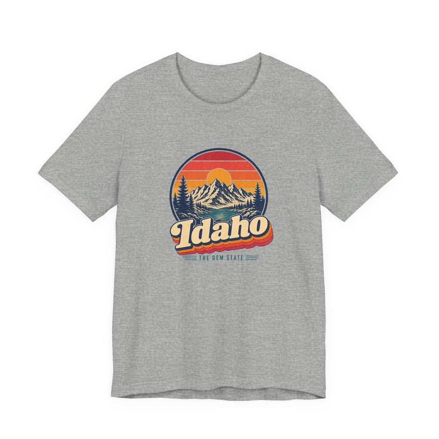 Idaho Sawtooth Mountains Tee