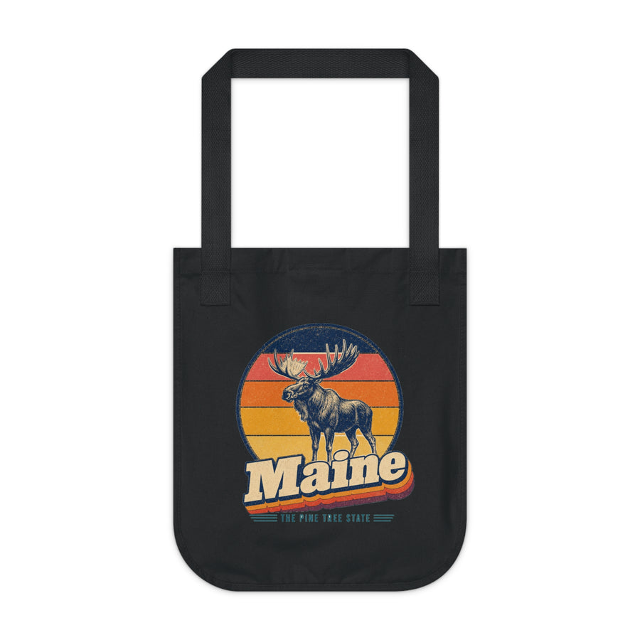 Maine Bull Moose Tote Bag