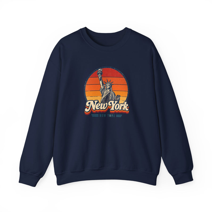New York City Retro Sunset Sweatshirt