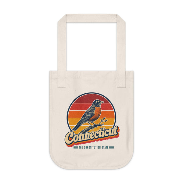 Connecticut American Robin Tote Bag