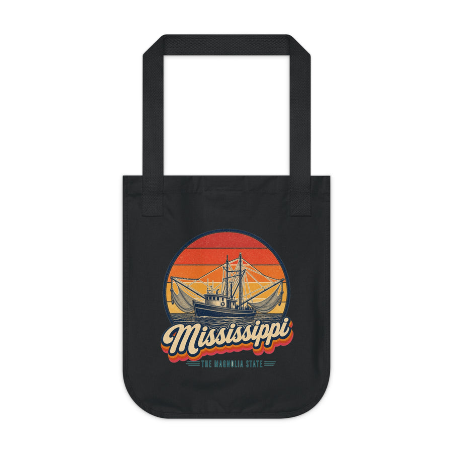 Mississippi Gulf Shrimp Boats Tote Bag
