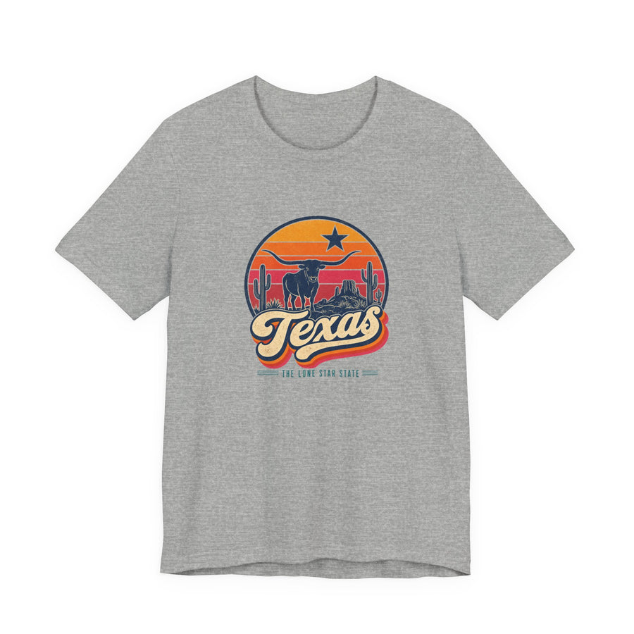 Texas Retro Sunset Tee