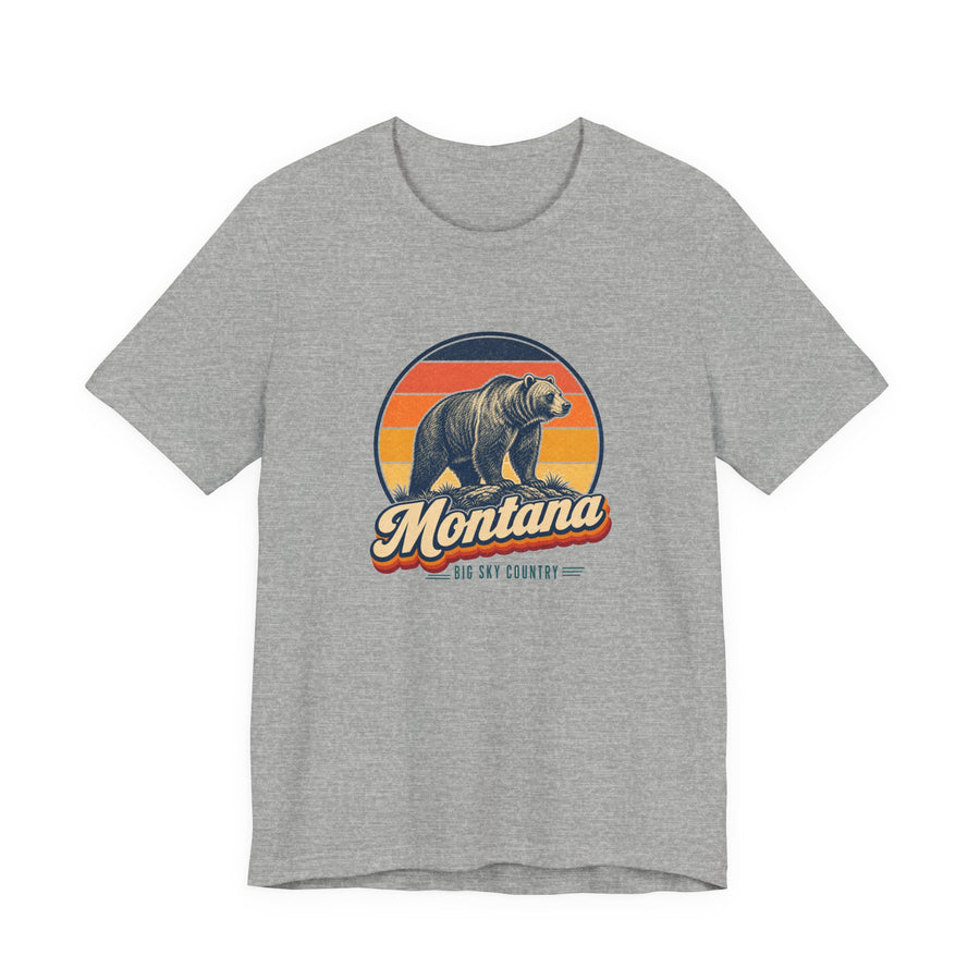 Montana Grizzly Bear Tee