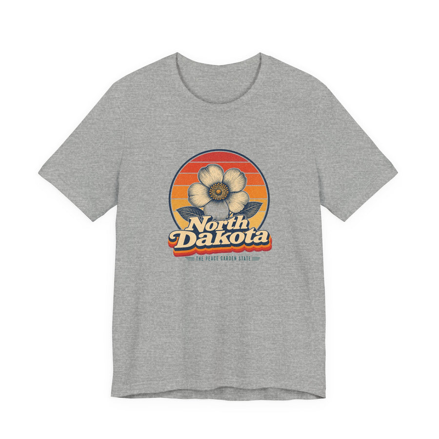 North Dakota Wild Prairie Rose Tee