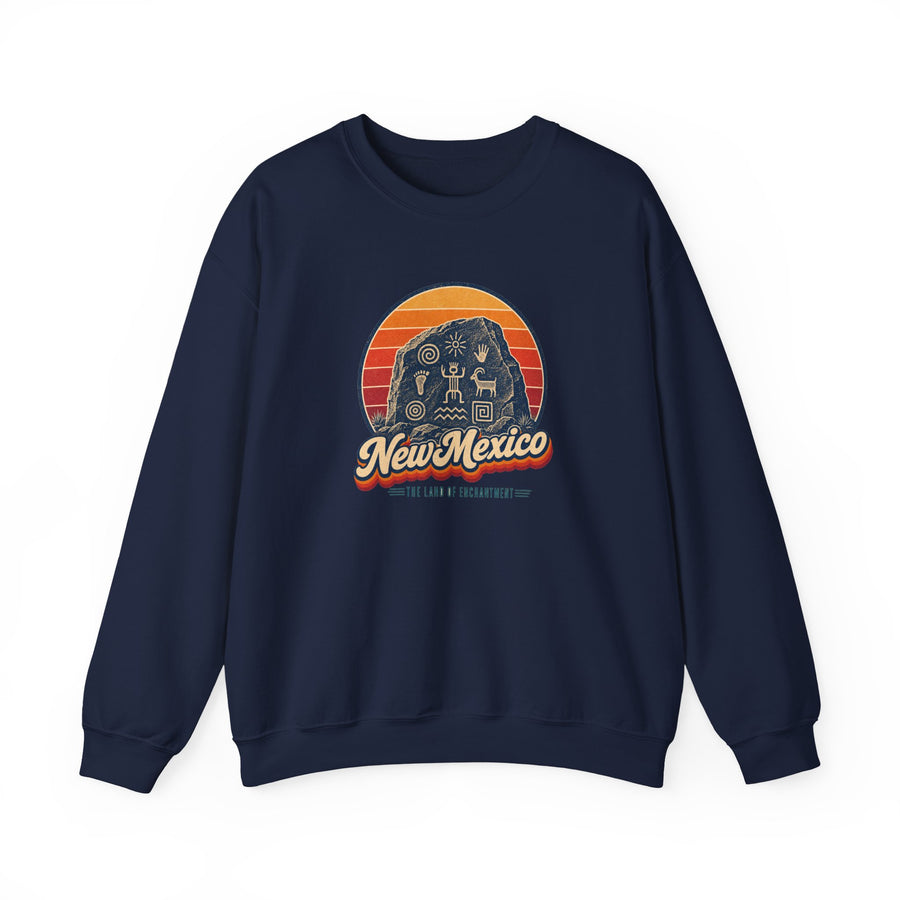 New Mexico Ancient Petroglyphs Sweatshirt