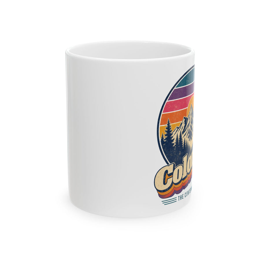 Colorado Retro Sunset Mug