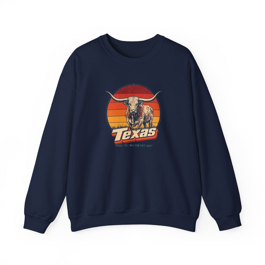 Texas Longhorn Steer Sweatshirt