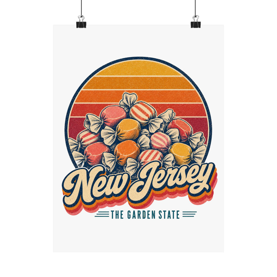 New Jersey Saltwater Taffy Poster