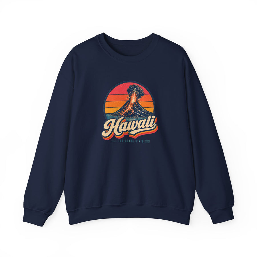 Hawaii Erupting Volcano Sweatshirt