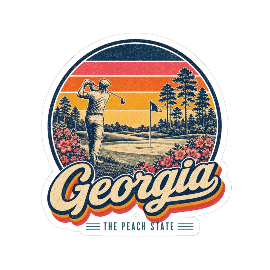 Georgia Augusta Golf Sticker
