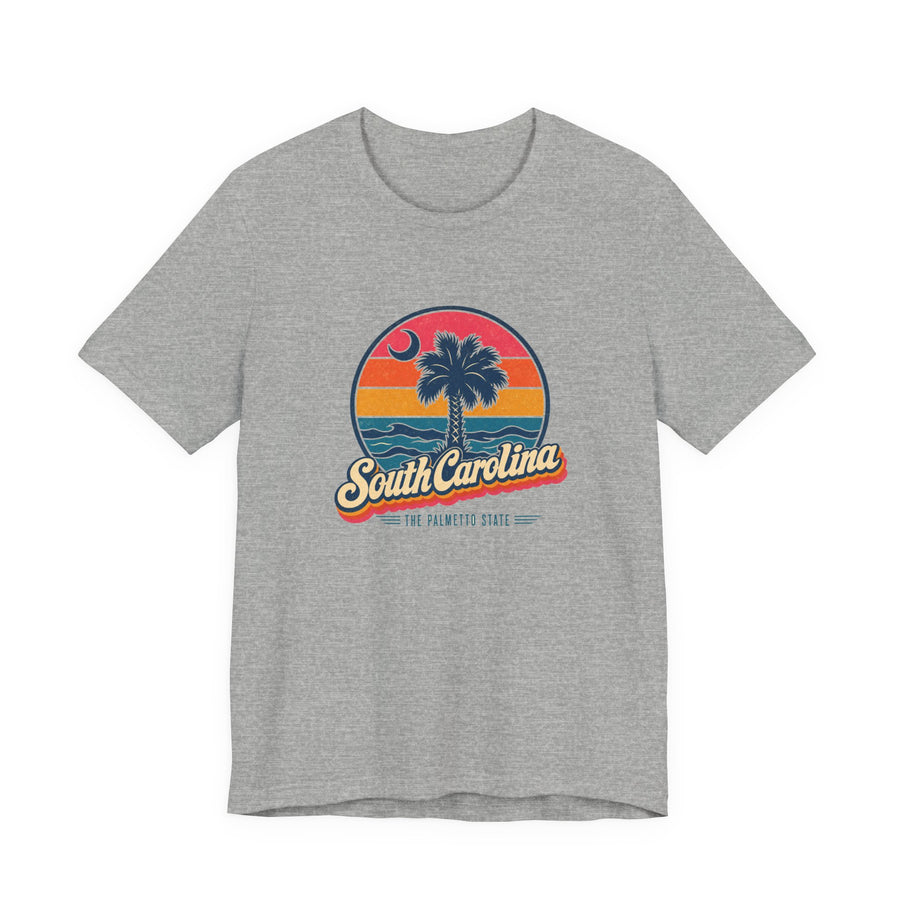 South Carolina Retro Sunset Tee