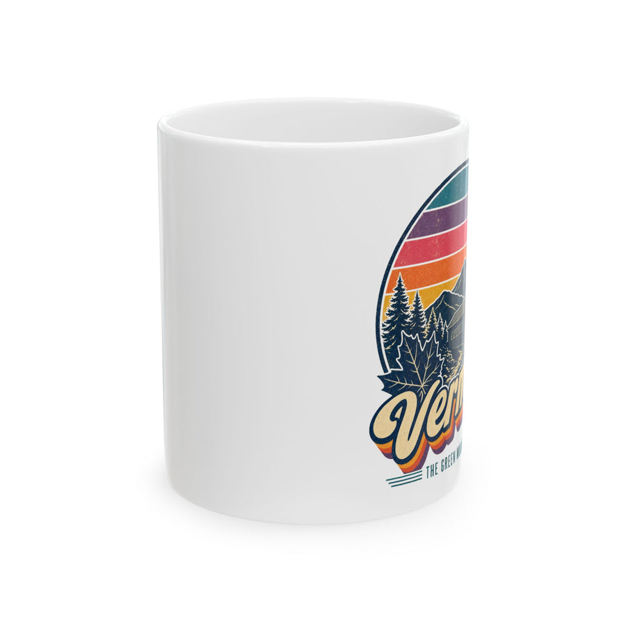 Vermont Retro Sunset Mug