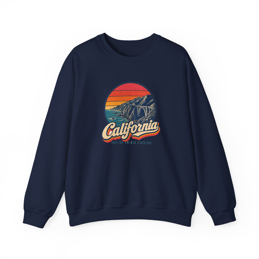 California Big Sur Coastline Sweatshirt