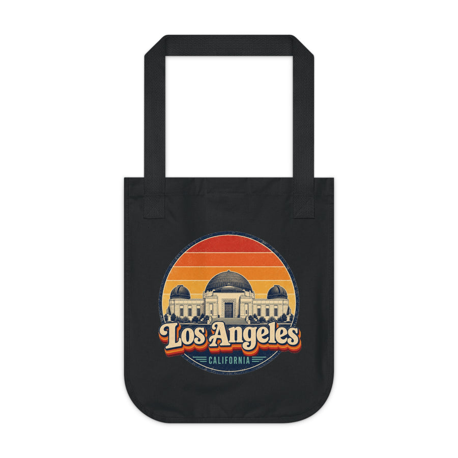 Los Angeles Retro Sunset Tote Bag