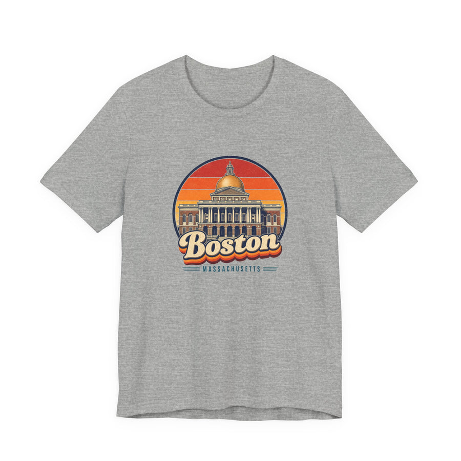Boston Retro Sunset Tee