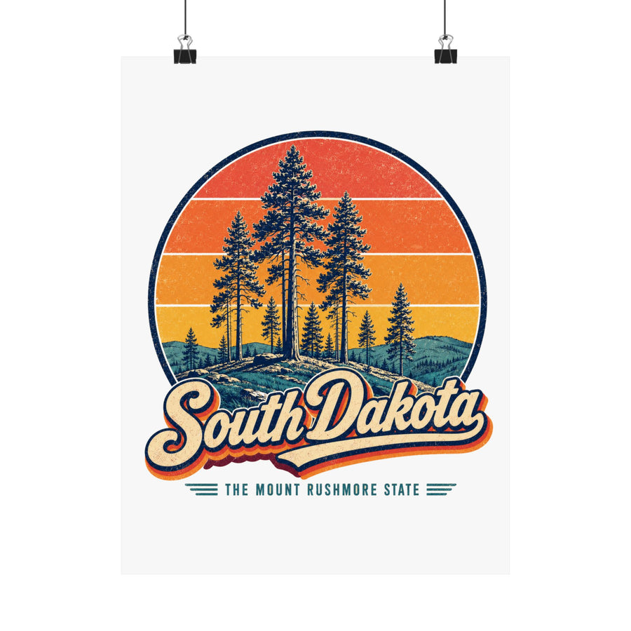 South Dakota Black Hills Pines Poster