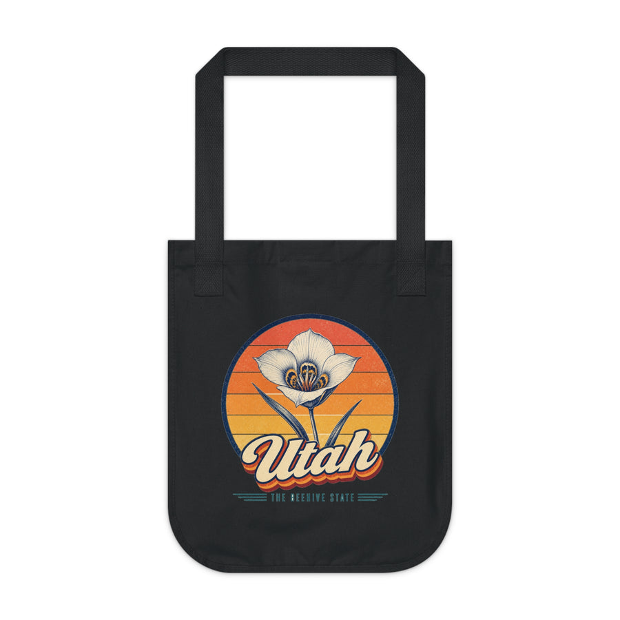 Utah Sego Lily Tote Bag