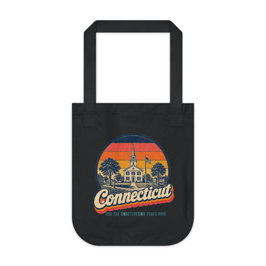 Connecticut Colonial Town Green Tote Bag