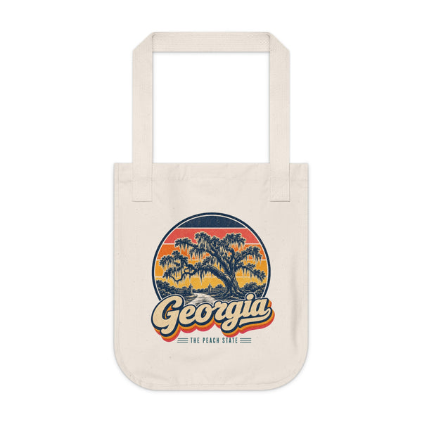 Georgia Savannah Oaks And Spanish Moss Tote Bag