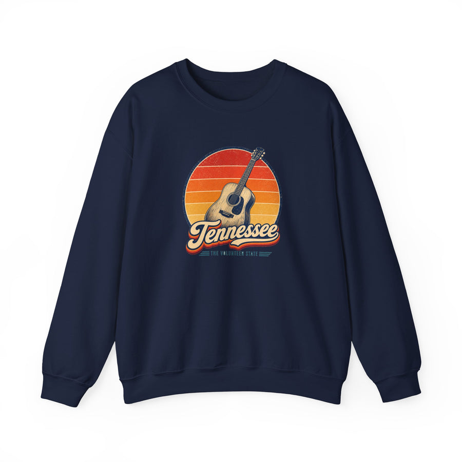 Tennessee Acoustic Guitar Nashville Sweatshirt