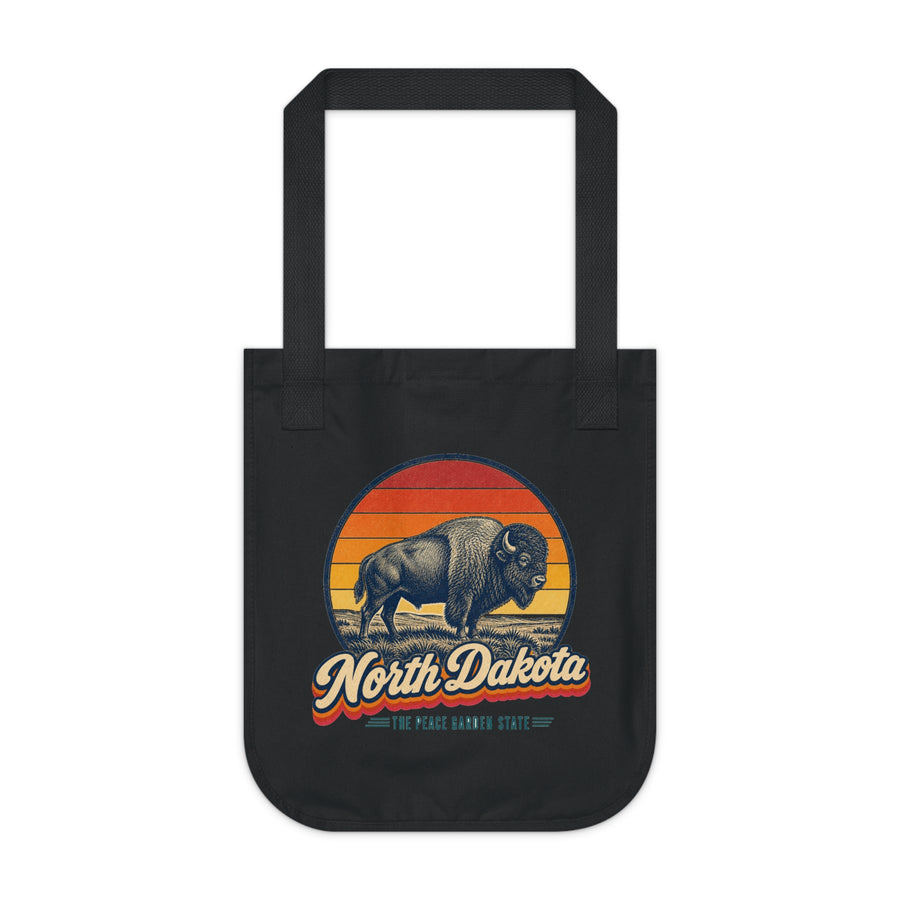 North Dakota Bison Tote Bag