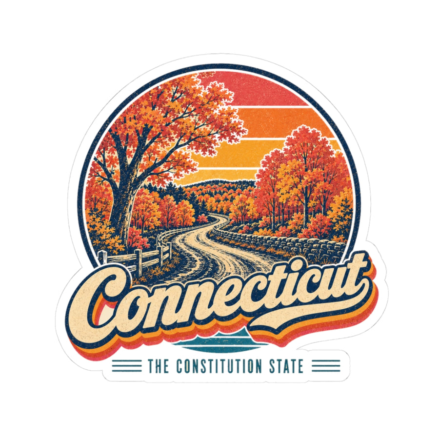 Connecticut Fall Foliage Sticker