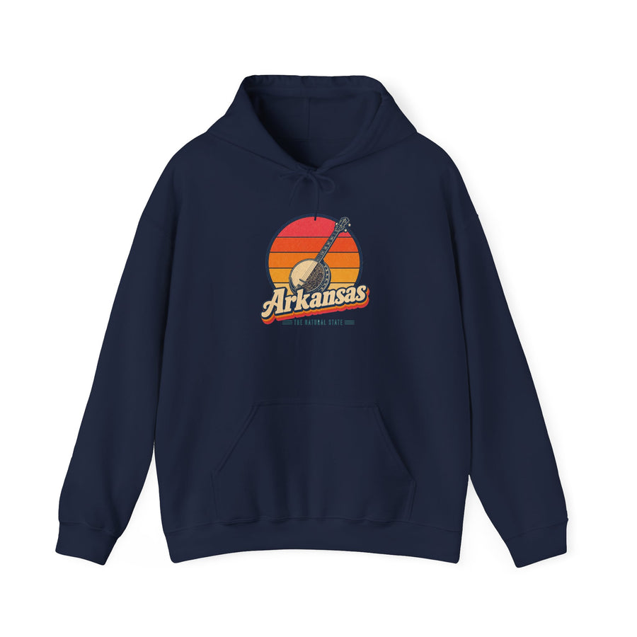 Arkansas Ozark Folk Banjo Hoodie