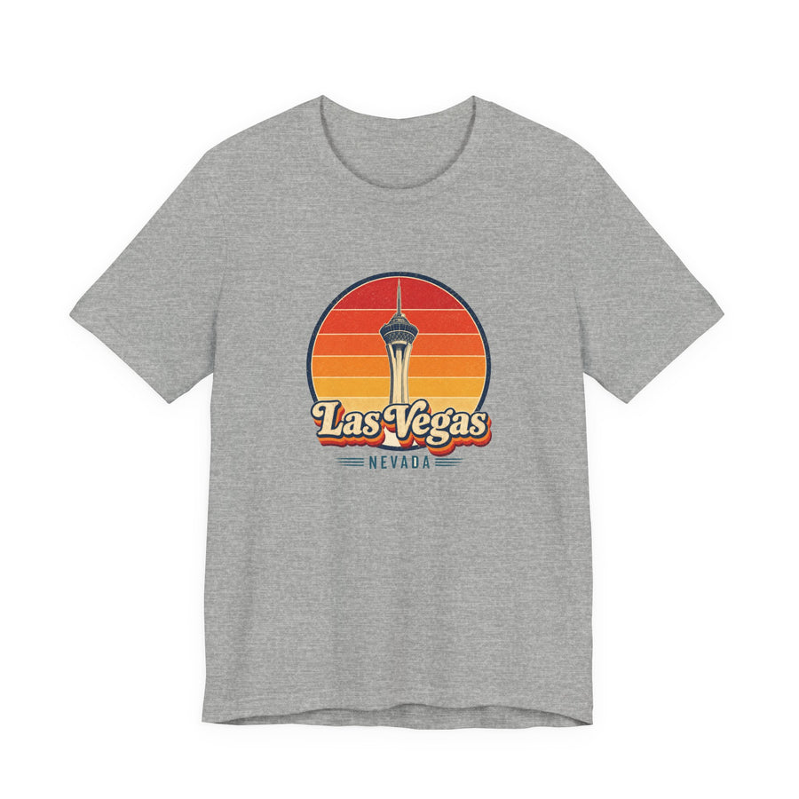 Las Vegas Retro Sunset Tee