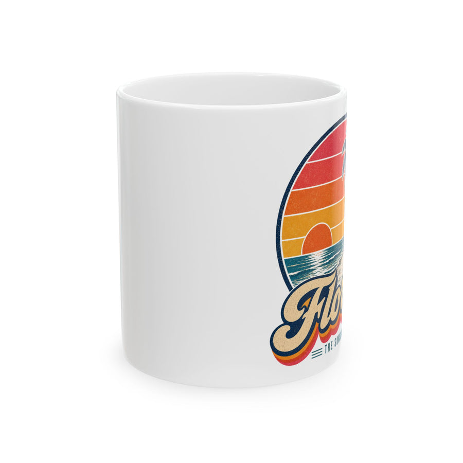 Florida Palm Trees And Beach Mug