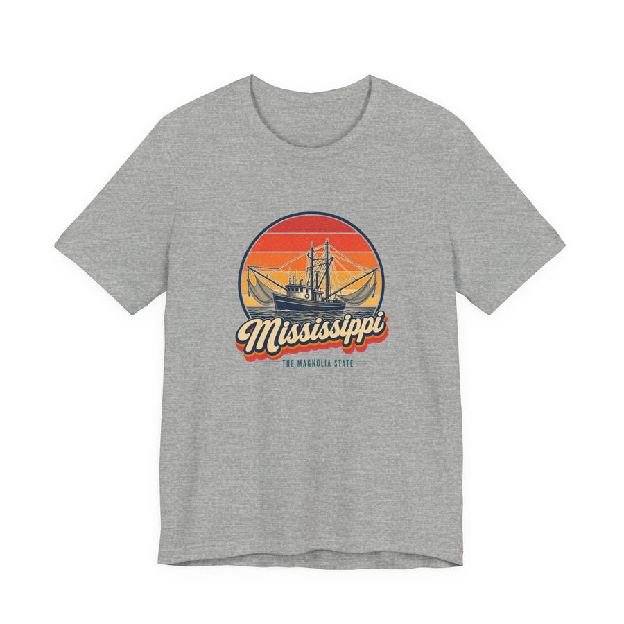 Mississippi Gulf Shrimp Boats Tee
