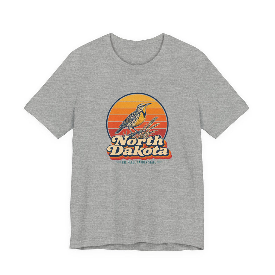 North Dakota Western Meadowlark Tee