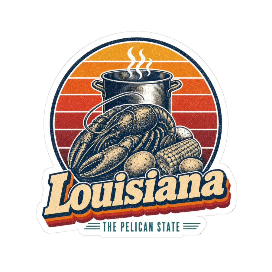 Louisiana Crawfish Boil Sticker