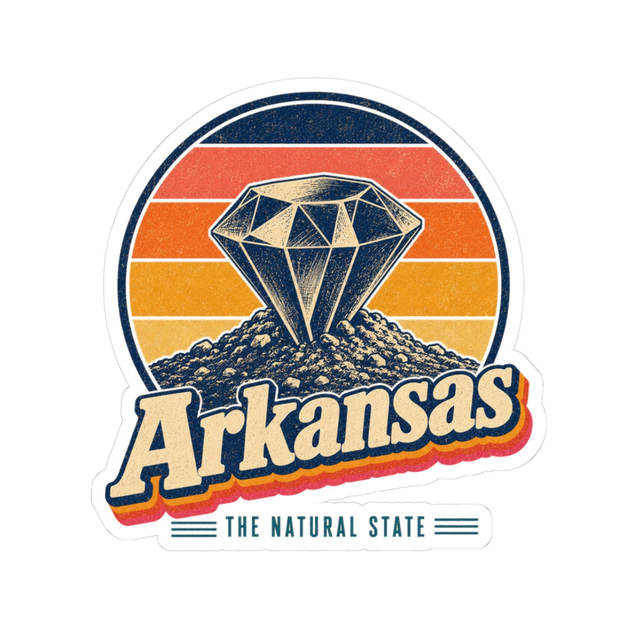 Arkansas Crater Of Diamonds Sticker