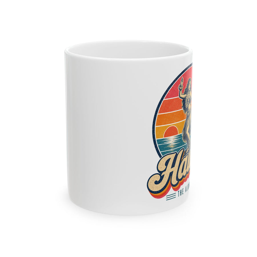 Hawaii Hula Dancer Mug
