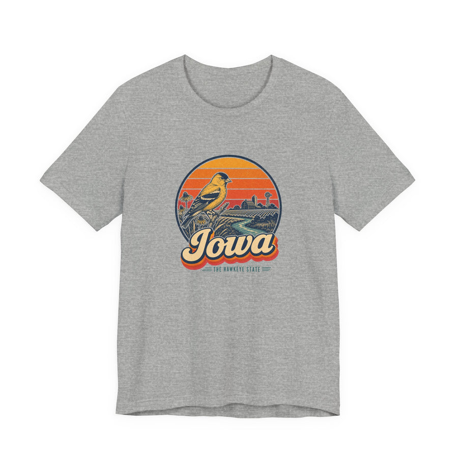 Iowa Eastern Goldfinch Tee