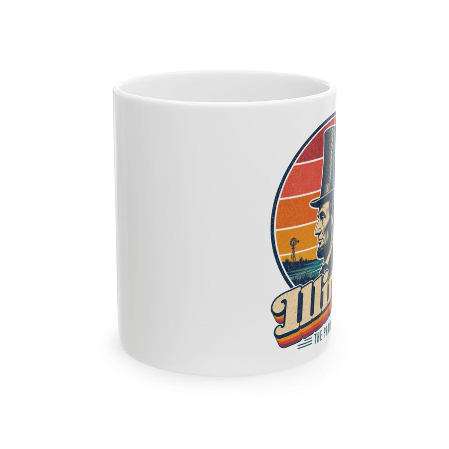 Illinois Lincoln Stovepipe Hat Mug