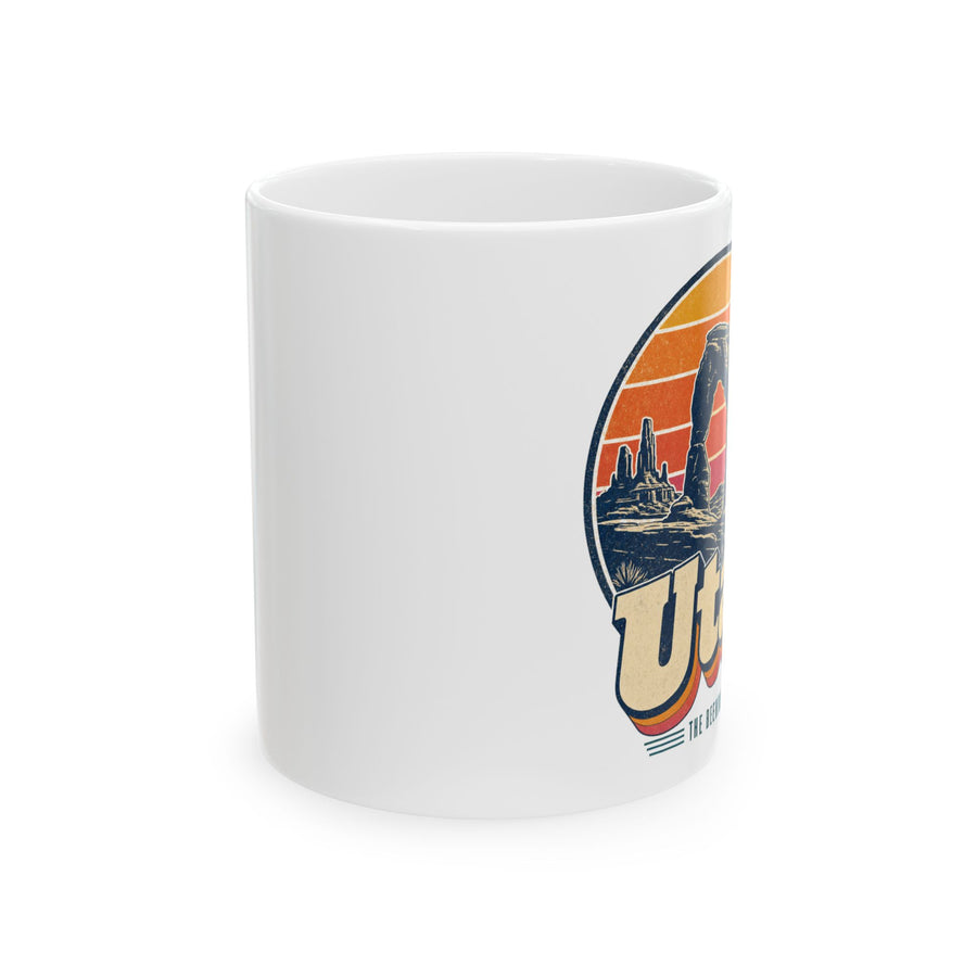 Utah Retro Sunset Mug