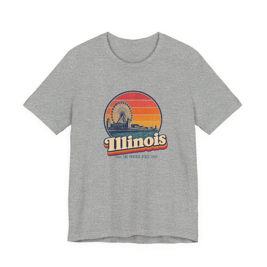 Illinois Navy Pier Ferris Wheel Tee