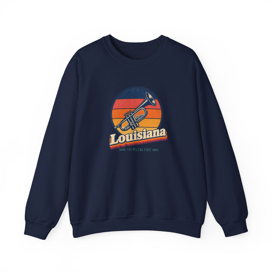 Louisiana Jazz Trumpet Sweatshirt