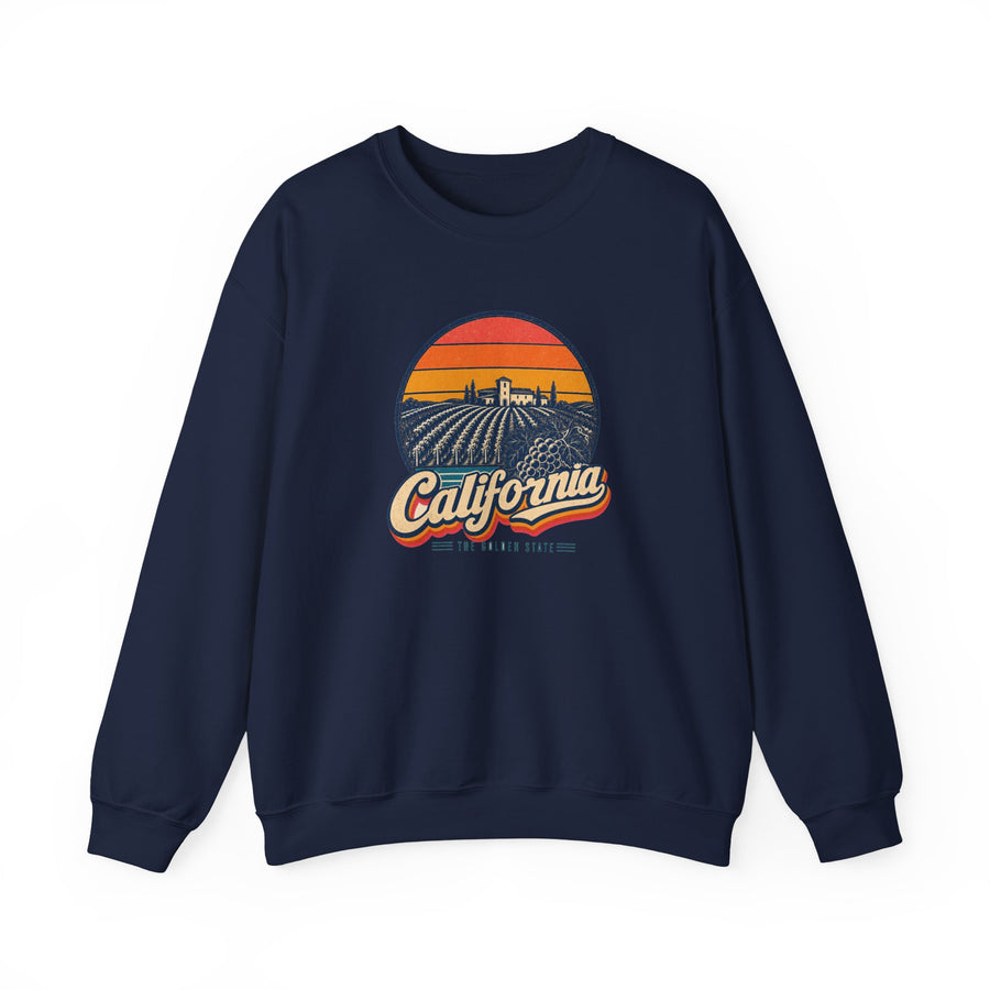 California Wine Country Vineyards Sweatshirt