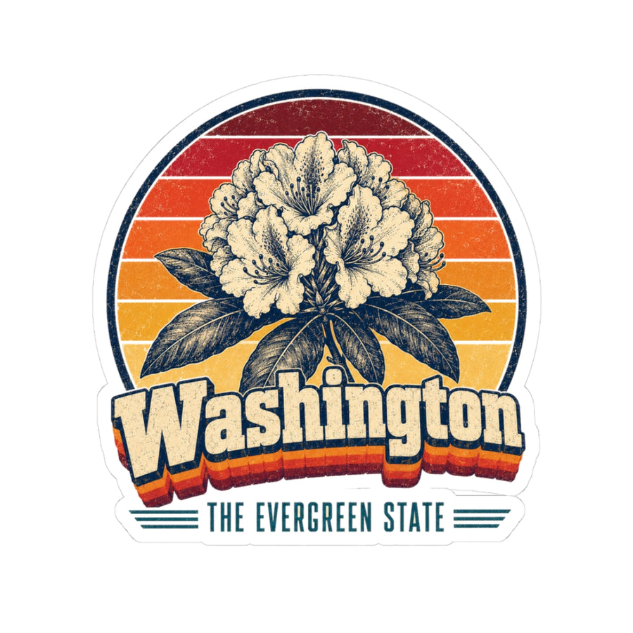Washington Rhododendron Sticker