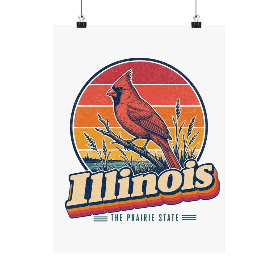 Illinois Cardinal Poster