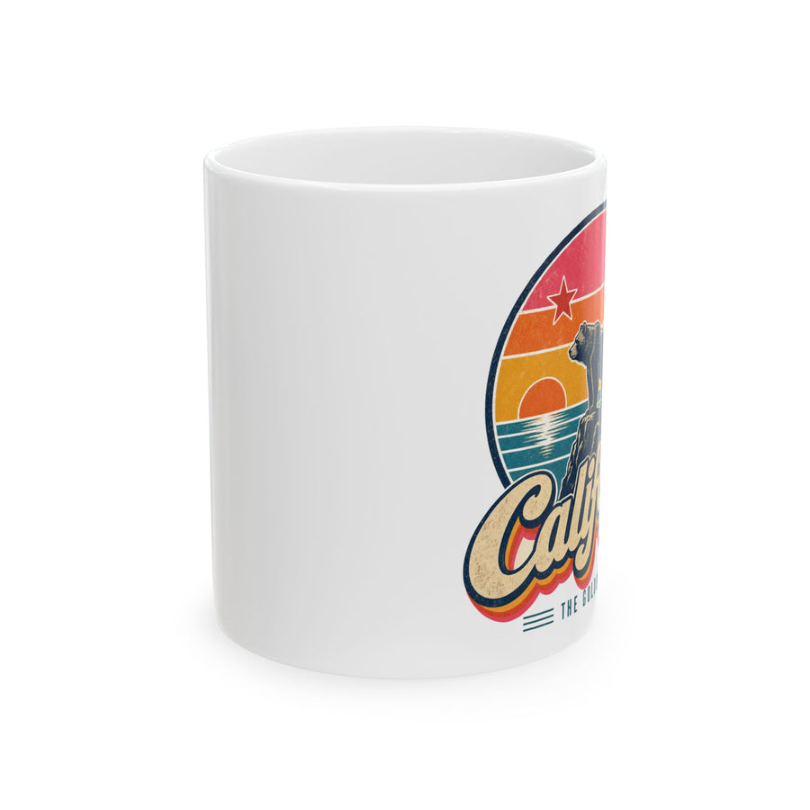 California Retro Sunset Mug