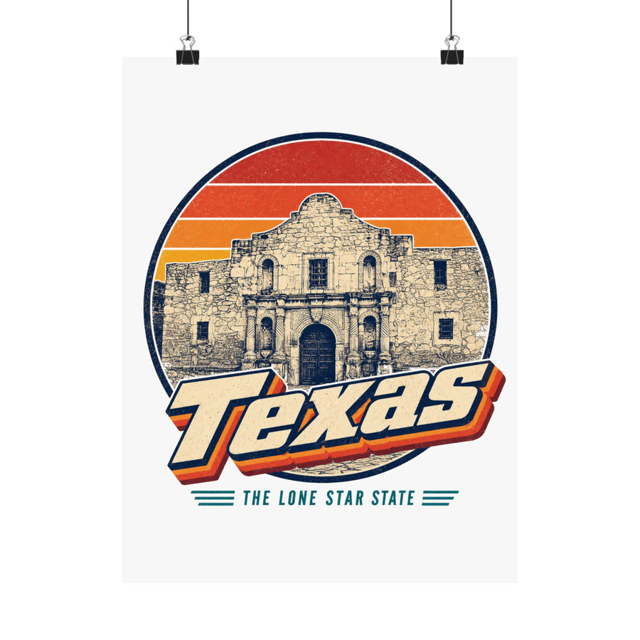 Texas The Alamo Poster
