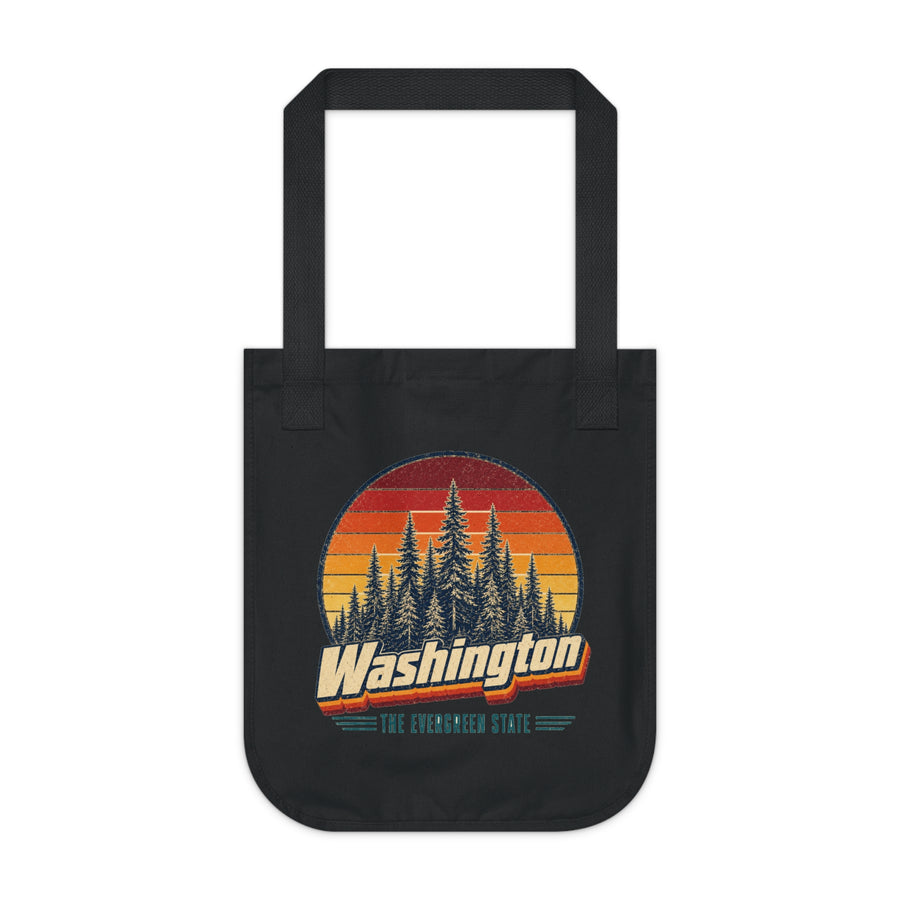 Washington Evergreen Forest Tote Bag